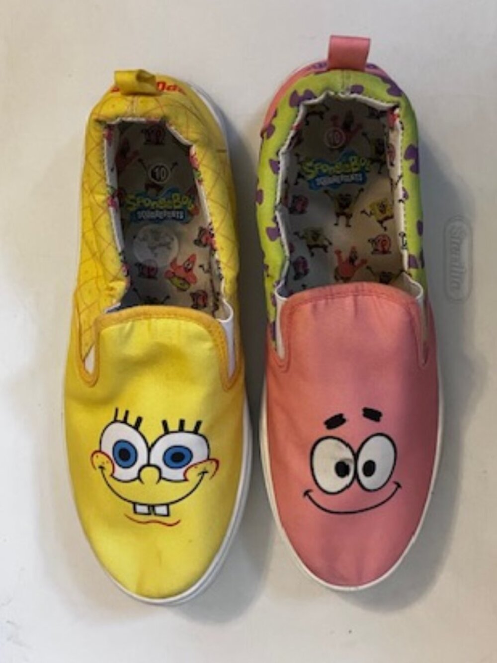 Spongebob Squarepants and Patrick Star Sneakers Unisex